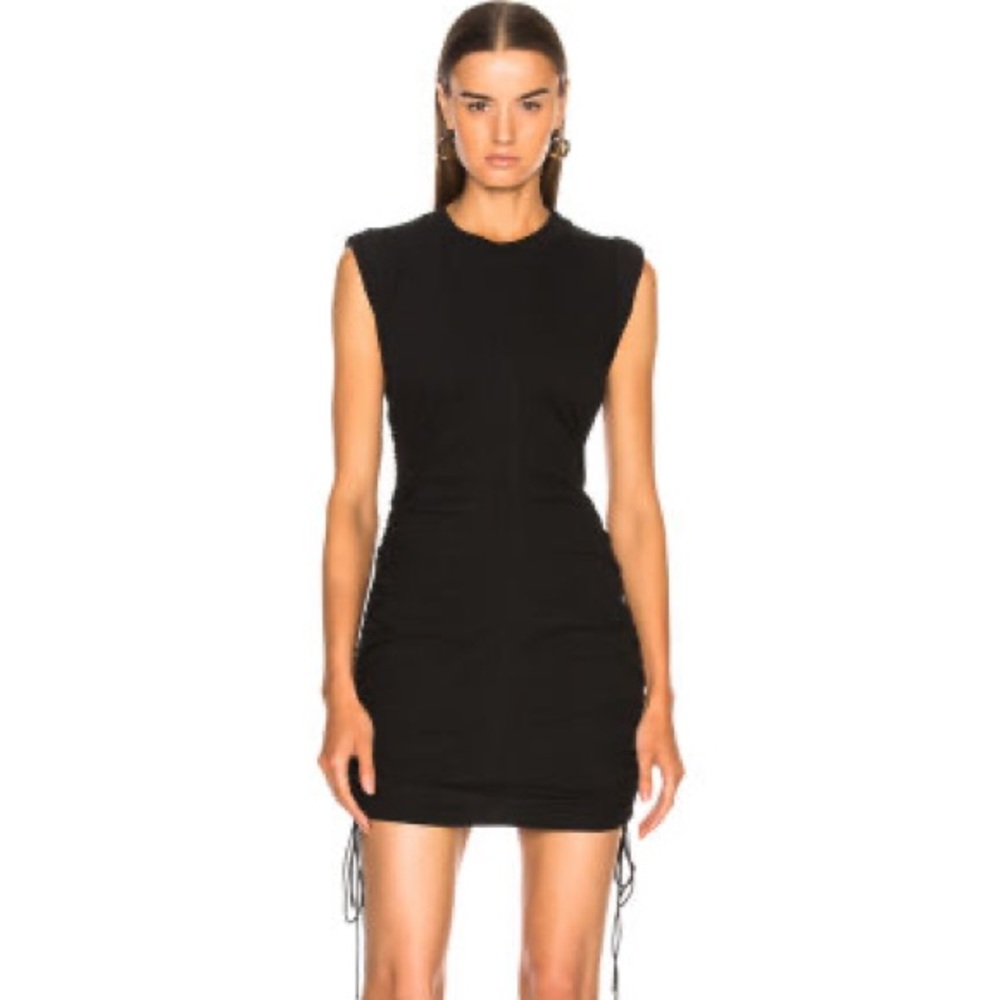 T by Alexander Wang Ruched Side T-shirt Dress